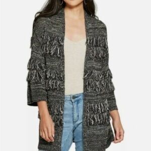 Knox Rose Women's Gray Textured Cardigan